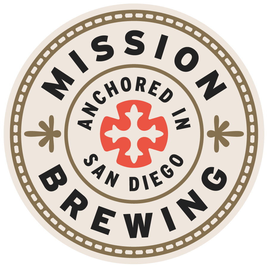 Mission Brewing Badge logo design by logo designer Fehribach Design Mill for your inspiration and for the worlds largest logo competition