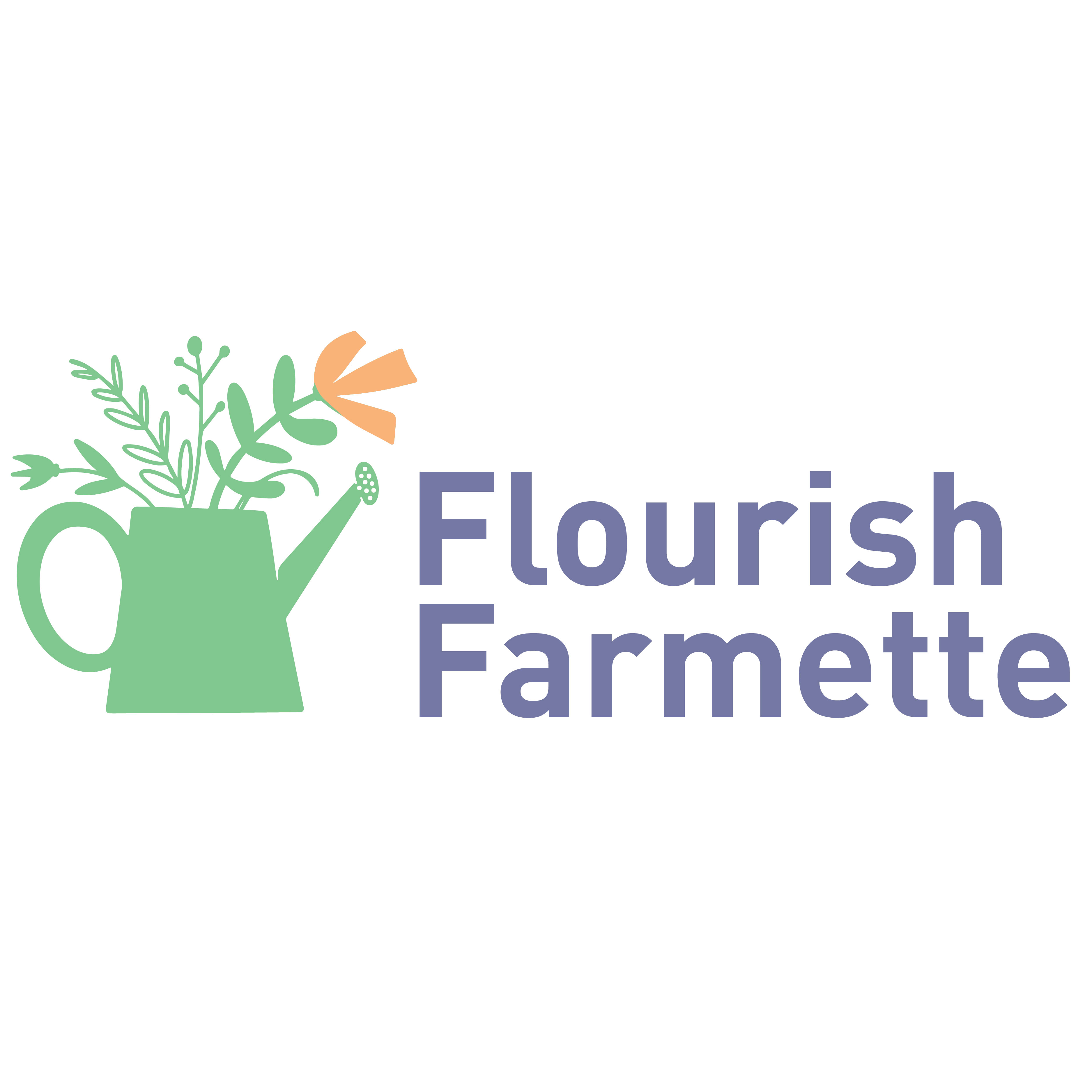 Flourish Farmette logo design by logo designer Woox Creative for your inspiration and for the worlds largest logo competition