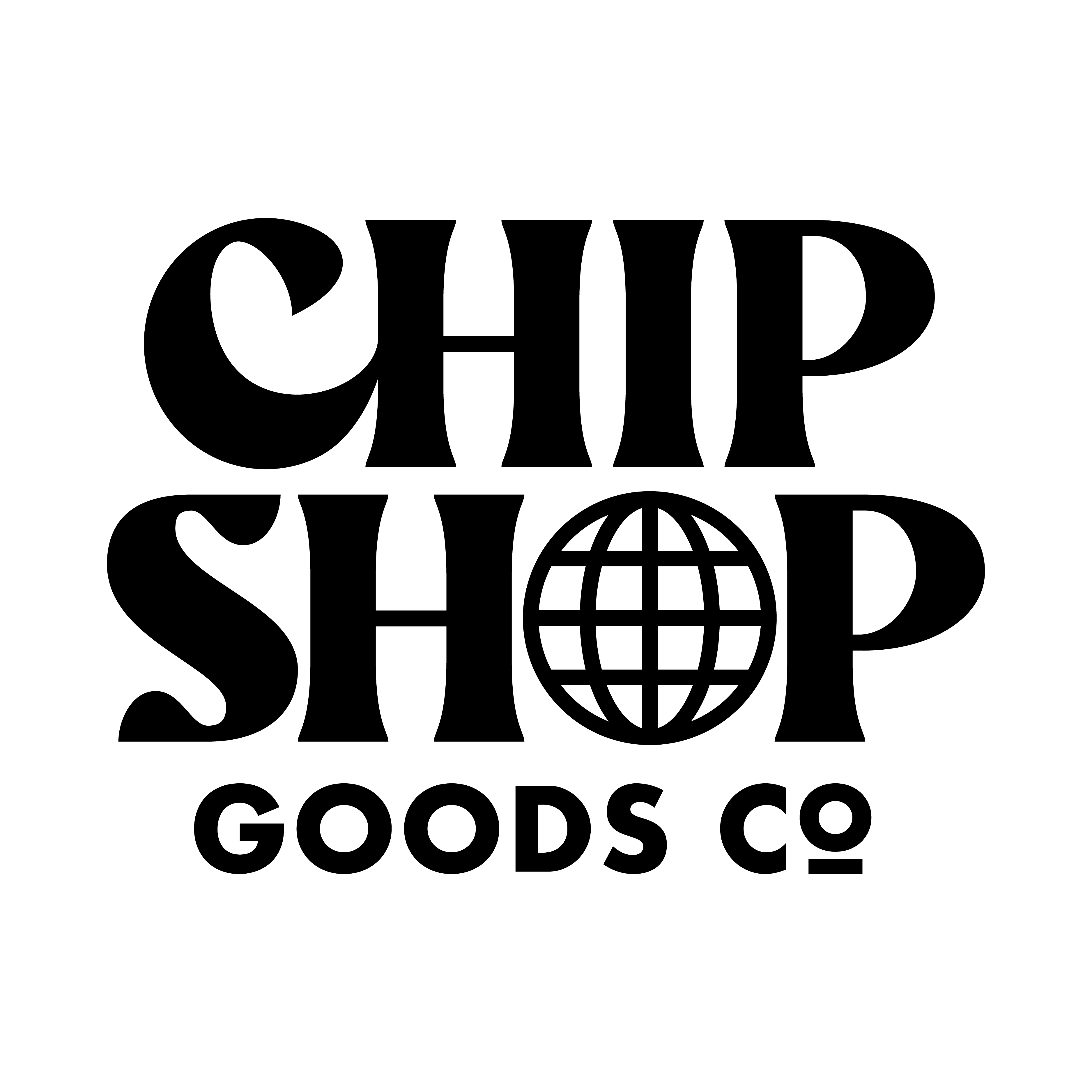 Chip Shop Goods Co logo design by logo designer Brethren Design Co. for your inspiration and for the worlds largest logo competition