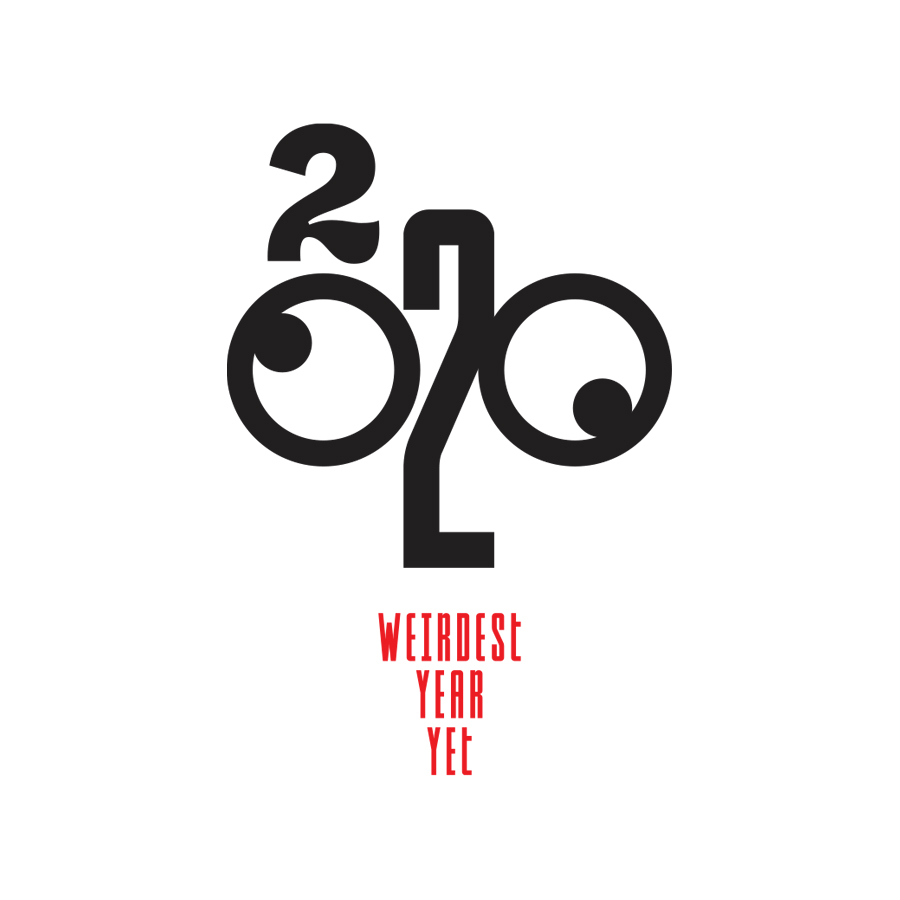 2020-Weirdest Year Yet logo design by logo designer Scott A Gericke LLC for your inspiration and for the worlds largest logo competition