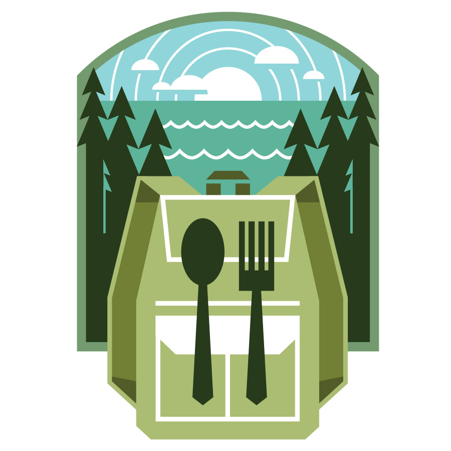 North Coast Food Trail - Brand Mark logo design by logo designer cardwell creative for your inspiration and for the worlds largest logo competition