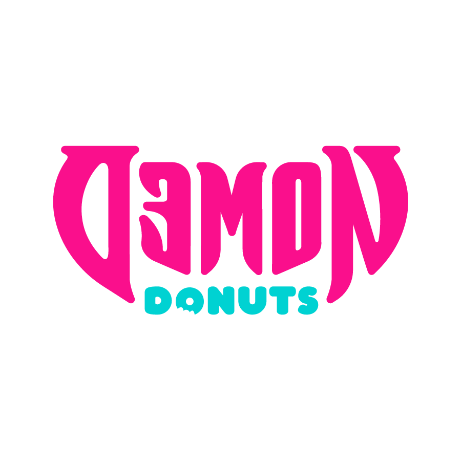 Demon Donuts logo design by logo designer NittyGritty Brands for your inspiration and for the worlds largest logo competition