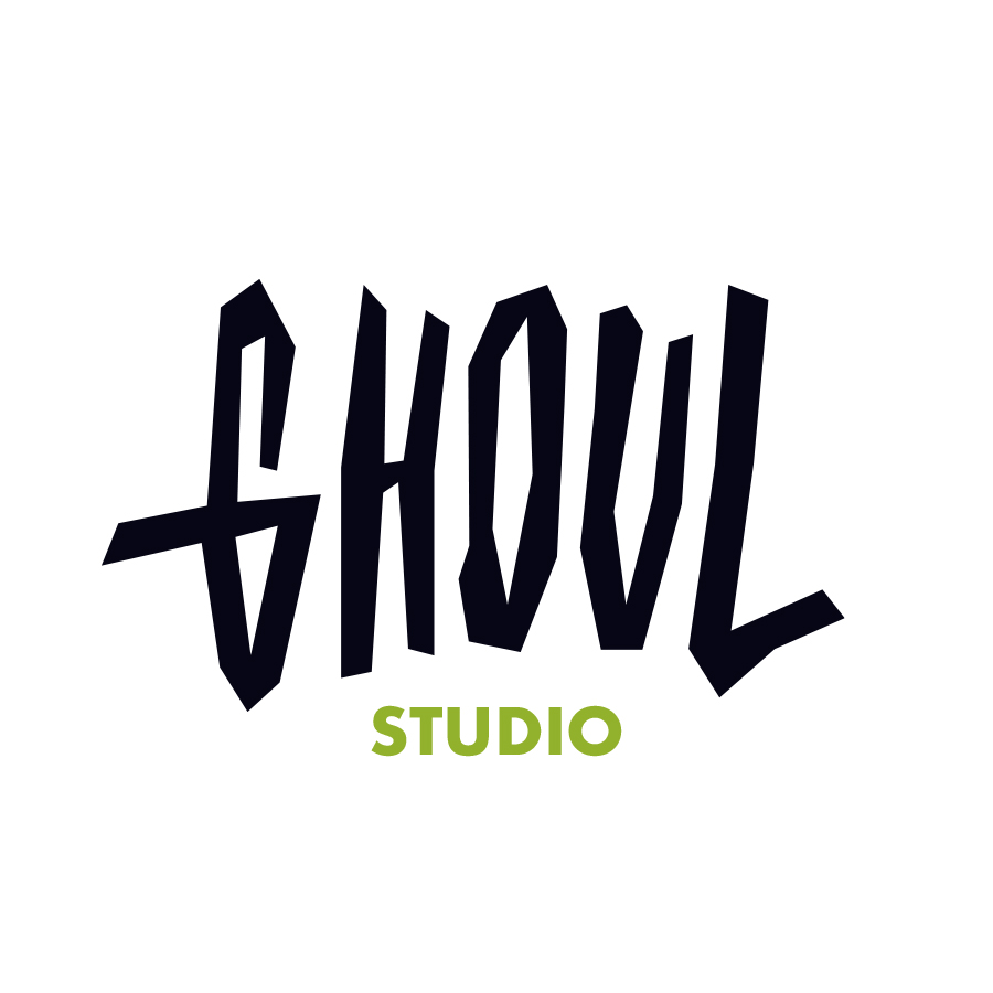 Ghoul type on white logo design by logo designer Noah Hanold Design for your inspiration and for the worlds largest logo competition