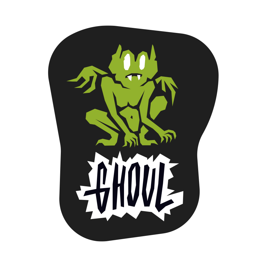 Ghoul Alternate Logo logo design by logo designer Noah Hanold Design for your inspiration and for the worlds largest logo competition