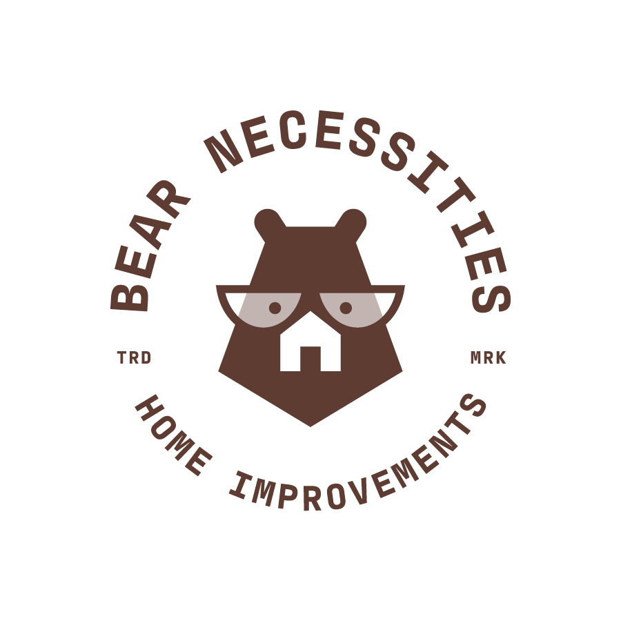 Bear Necessities logo design by logo designer Hughes Design Co. for your inspiration and for the worlds largest logo competition