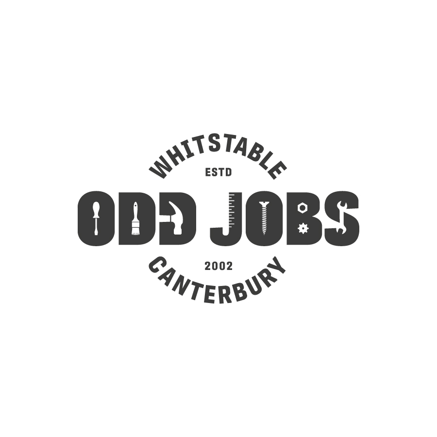 Odd Jobs logo design by logo designer Hughes Design Co. for your inspiration and for the worlds largest logo competition
