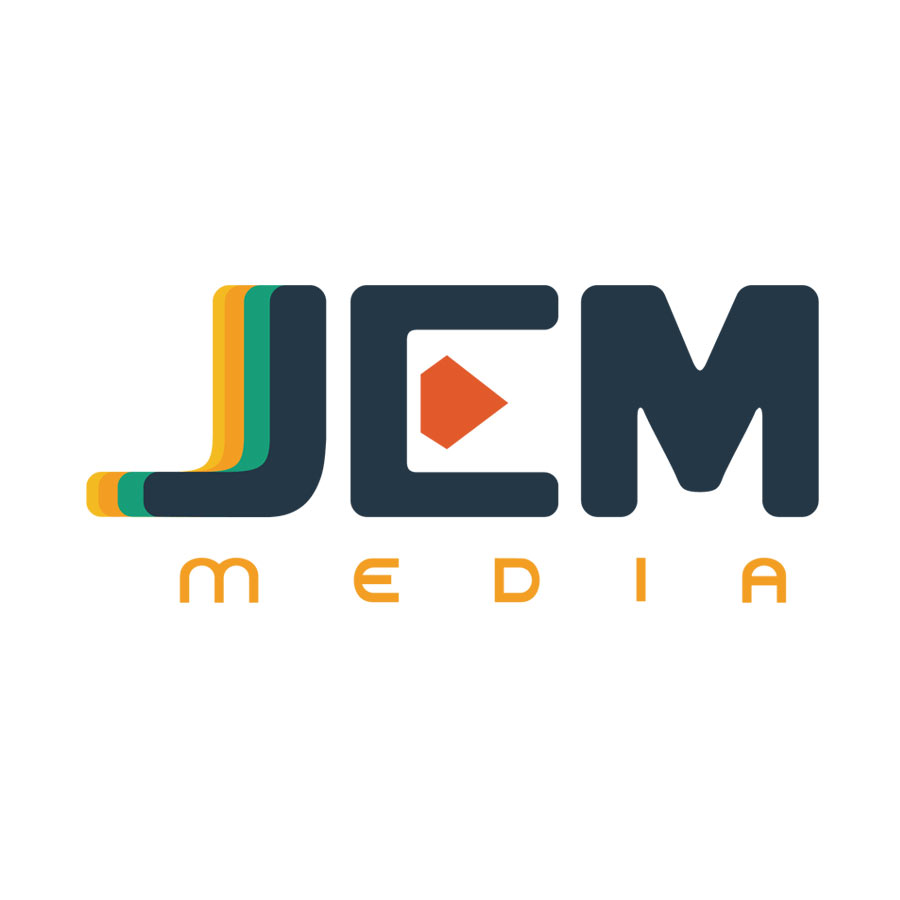 JEM Media Logo logo design by logo designer Motionless Visions for your inspiration and for the worlds largest logo competition
