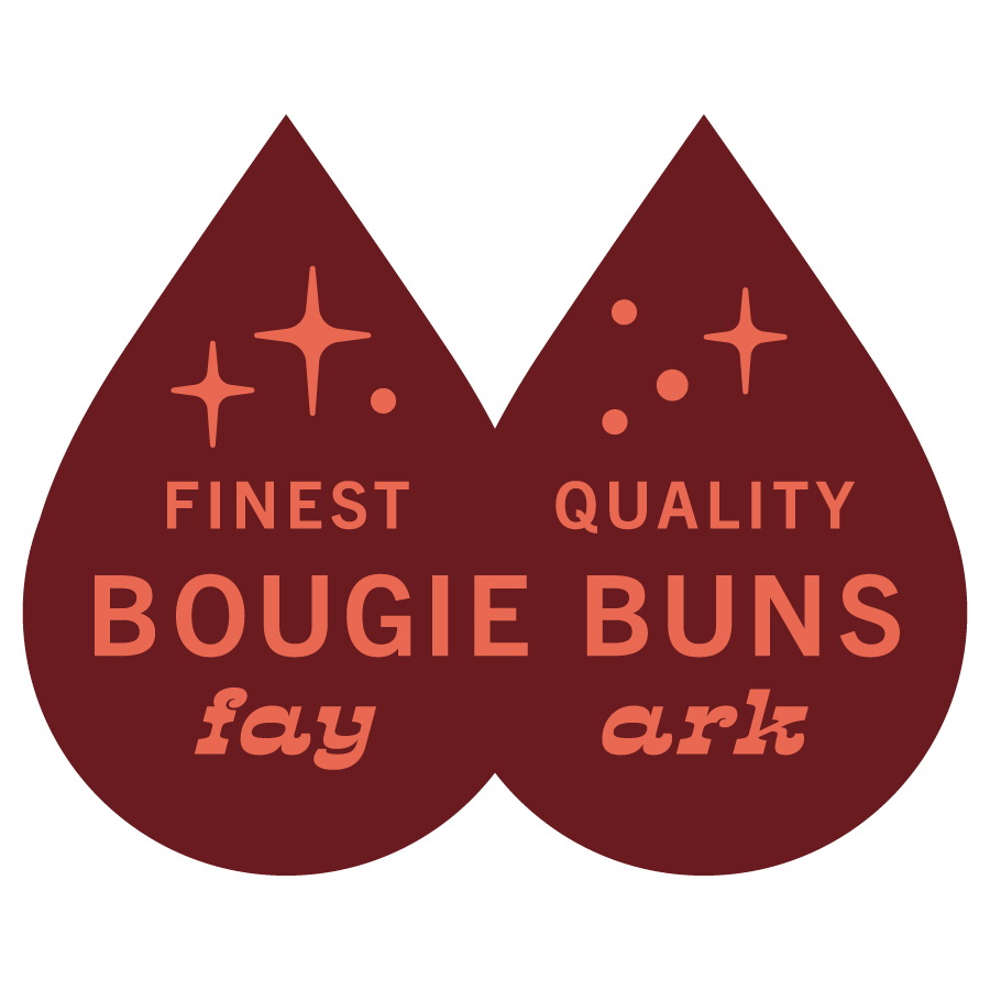 Bougie Buns logo design by logo designer Ryan Mahoney for your inspiration and for the worlds largest logo competition