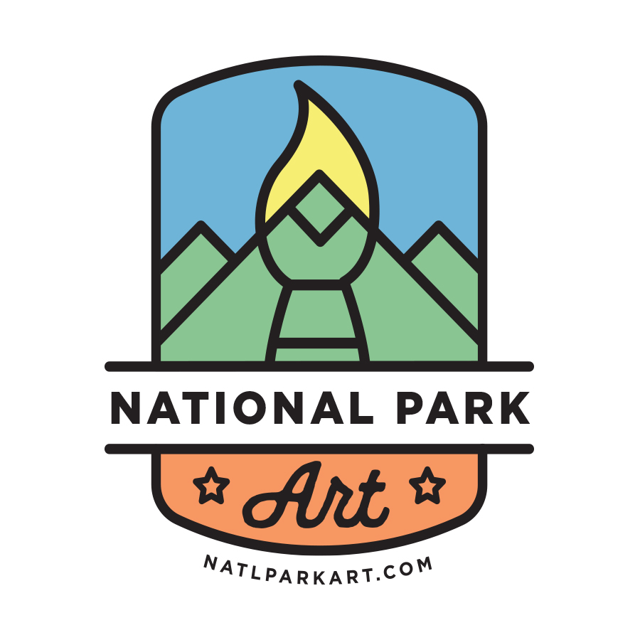 National Park Art logo design by logo designer David Terry Design for your inspiration and for the worlds largest logo competition