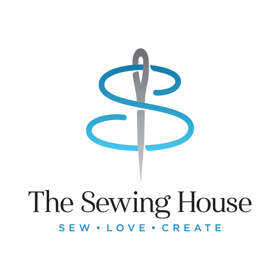 The Sewing House logo design by logo designer David Terry Design for your inspiration and for the worlds largest logo competition