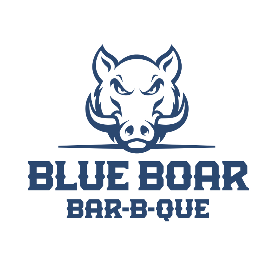 Blue Boar logo design by logo designer David Terry Design for your inspiration and for the worlds largest logo competition