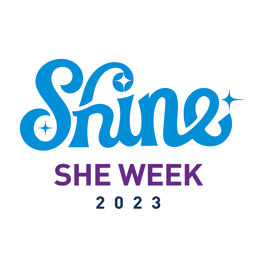 SHE Week Shine logo design by logo designer Octavo Designs for your inspiration and for the worlds largest logo competition