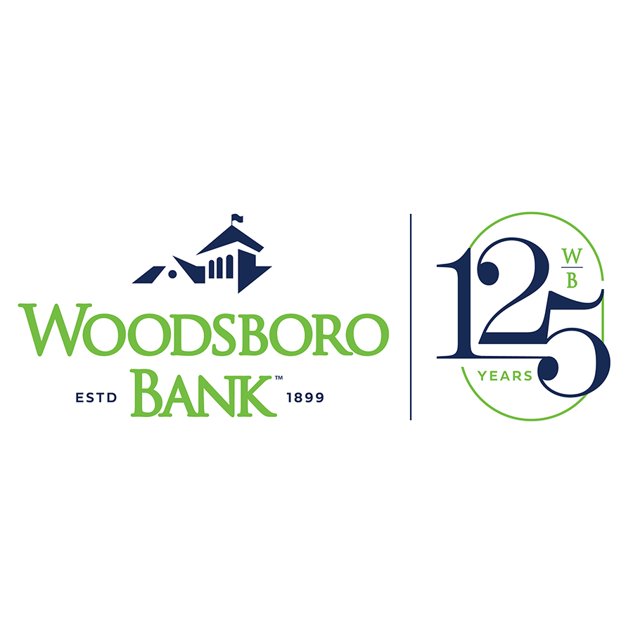 Woodsboro Bank 125th Logo logo design by logo designer Octavo Designs for your inspiration and for the worlds largest logo competition