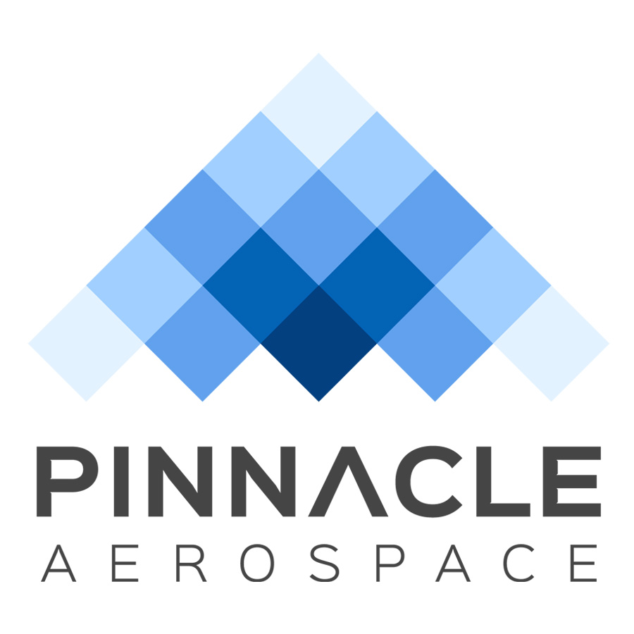 Pinnacle Aerospace logo design by logo designer Creative Fuel Design Studio for your inspiration and for the worlds largest logo competition