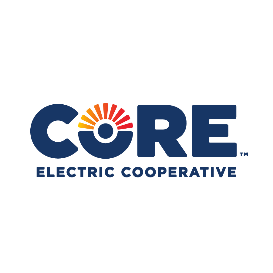 CORE Electric Cooperative logo design by logo designer Bluebird Branding for your inspiration and for the worlds largest logo competition