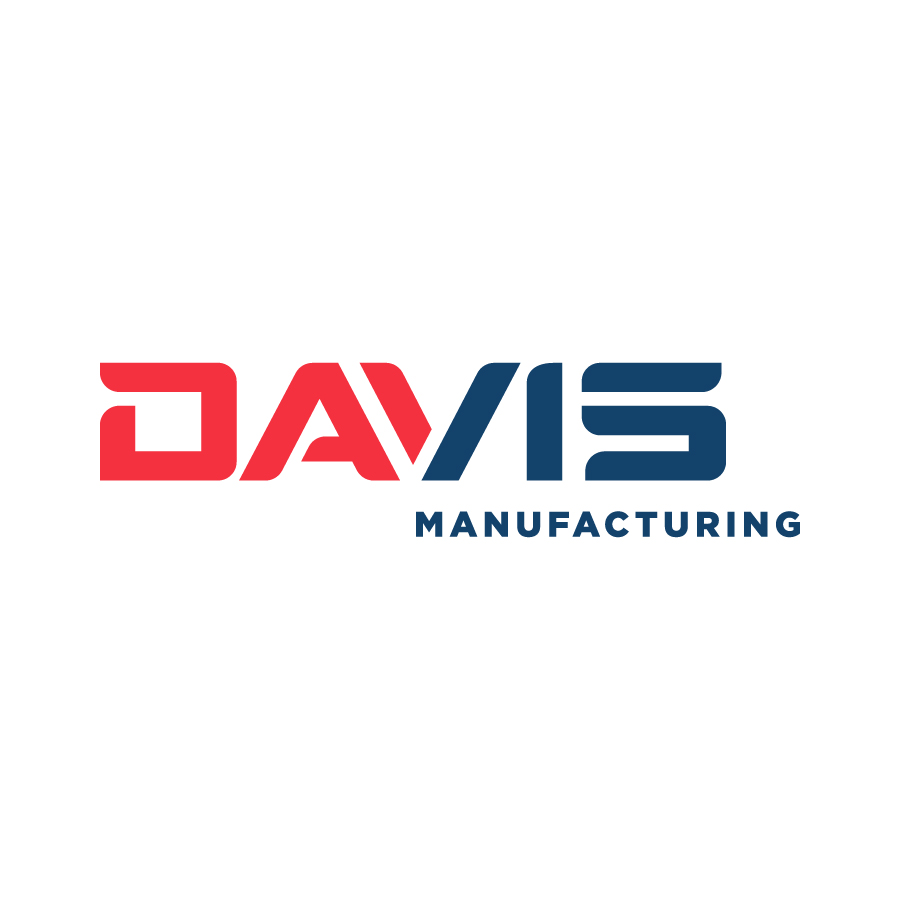 Davis Manufacturing logo design by logo designer Bluebird Branding for your inspiration and for the worlds largest logo competition