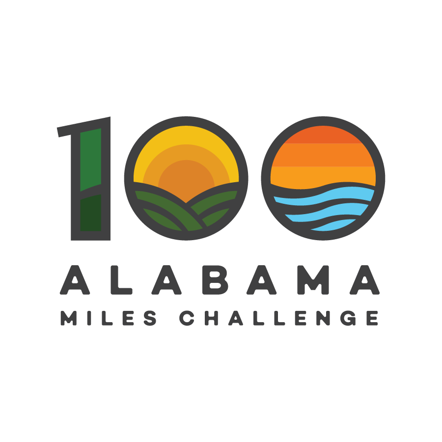 100 Alabama Miles Challenge logo design by logo designer Markstein for your inspiration and for the worlds largest logo competition