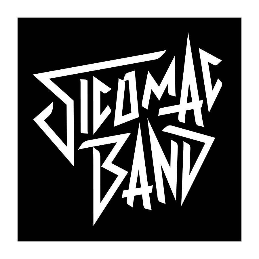 Sicomac Band logo design by logo designer Kevin Crotty Creative for your inspiration and for the worlds largest logo competition