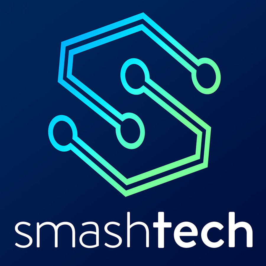 Smashtech logo design by logo designer Kevin Crotty Creative for your inspiration and for the worlds largest logo competition
