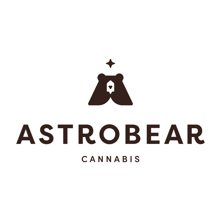 Astrobear Cannabis Logo logo design by logo designer Greg Thomas for your inspiration and for the worlds largest logo competition