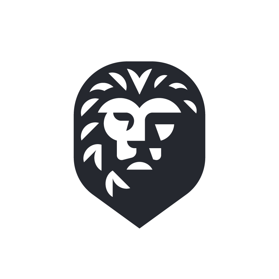 Lion logo design by logo designer Dimitrije Mikovic for your inspiration and for the worlds largest logo competition