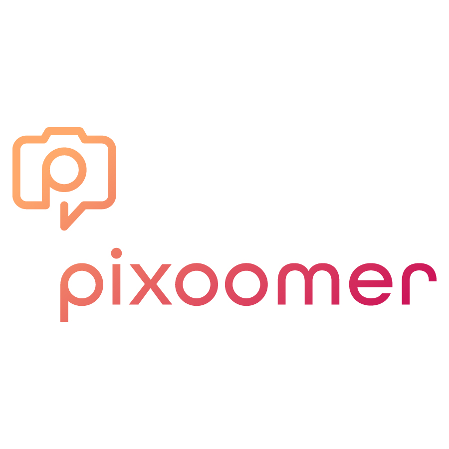 Pixoomer logo design by logo designer Pure Creative Design for your inspiration and for the worlds largest logo competition
