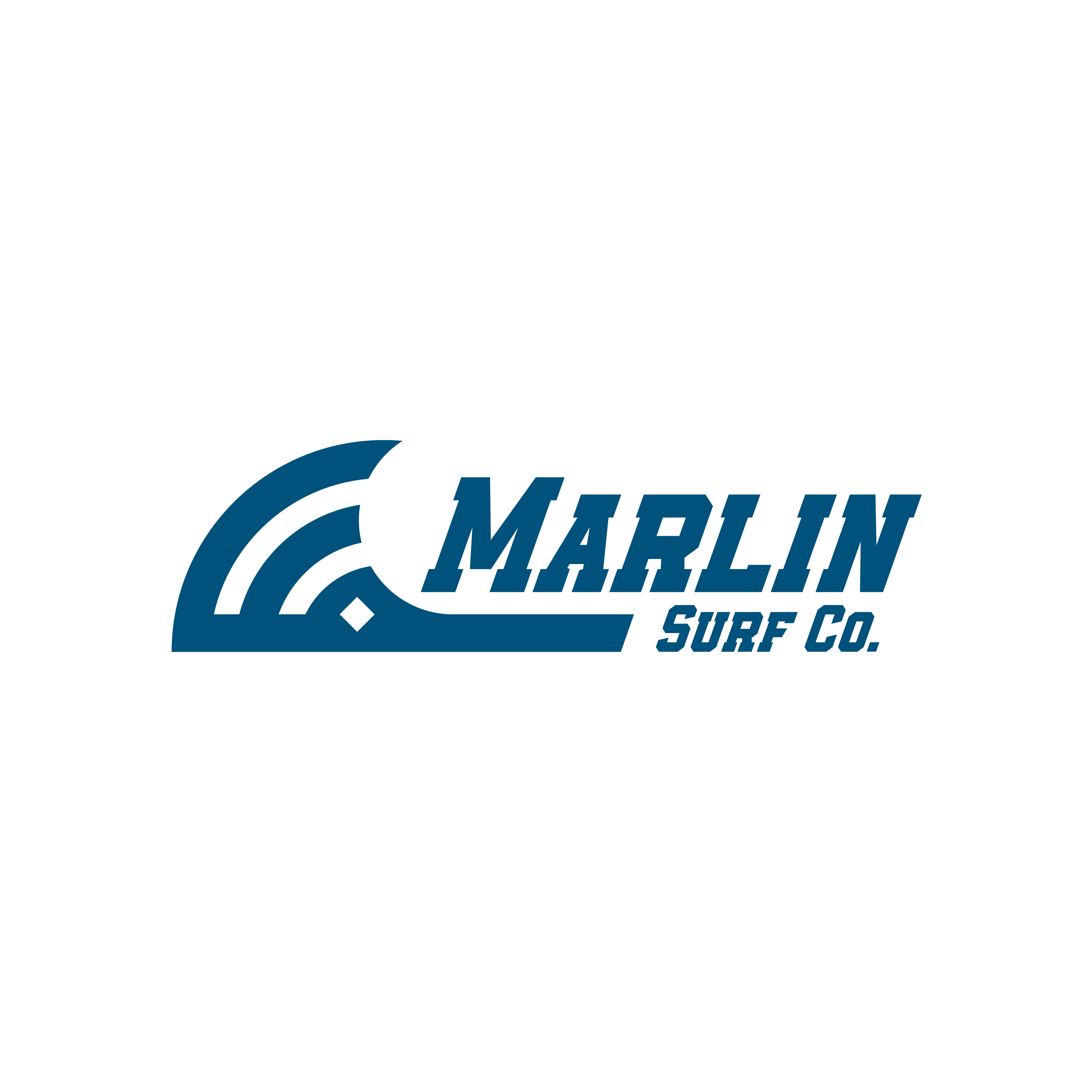 Marlin Surf Co. logo design by logo designer L.L. Peach for your inspiration and for the worlds largest logo competition