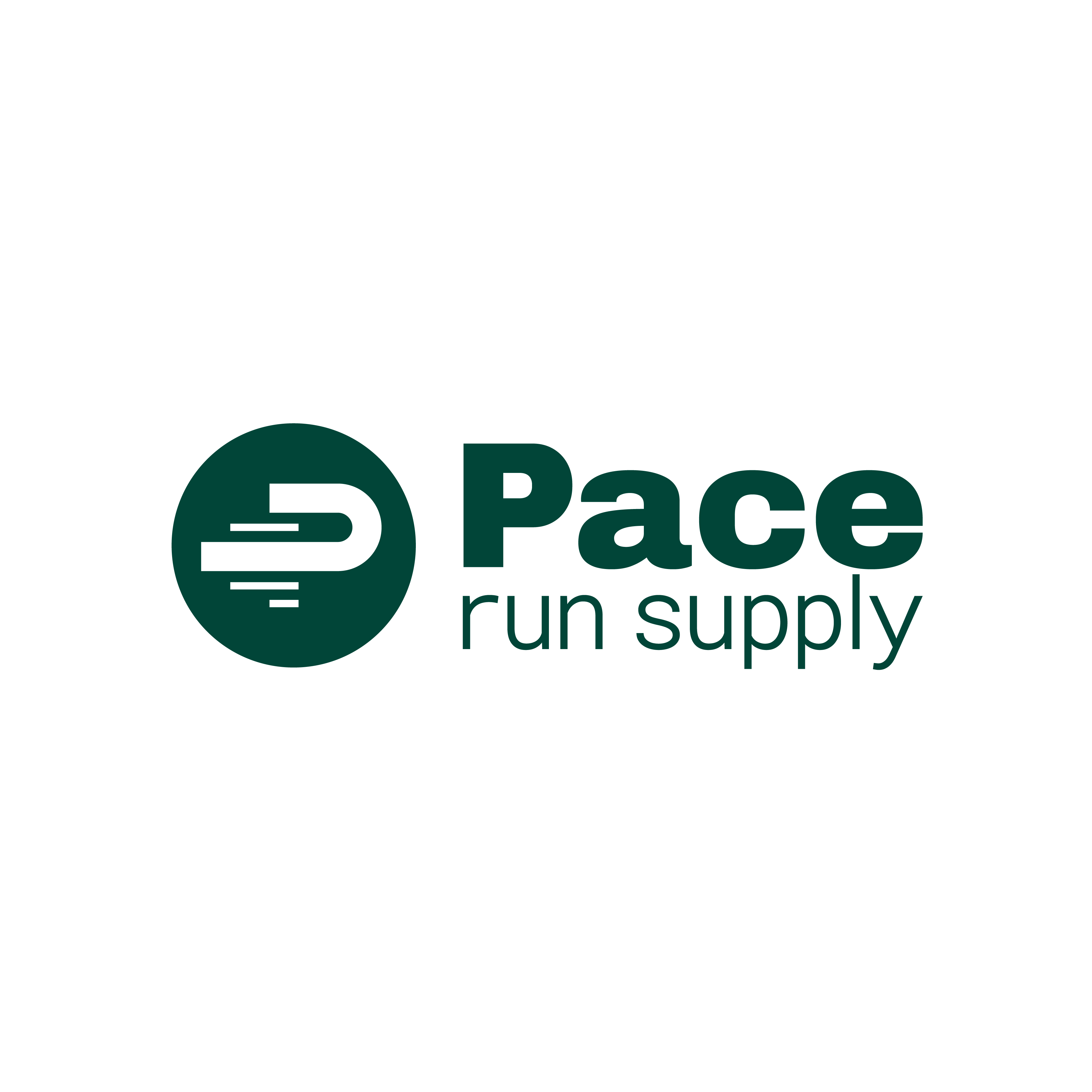 Pace Run Supply logo design by logo designer L.L. Peach for your inspiration and for the worlds largest logo competition