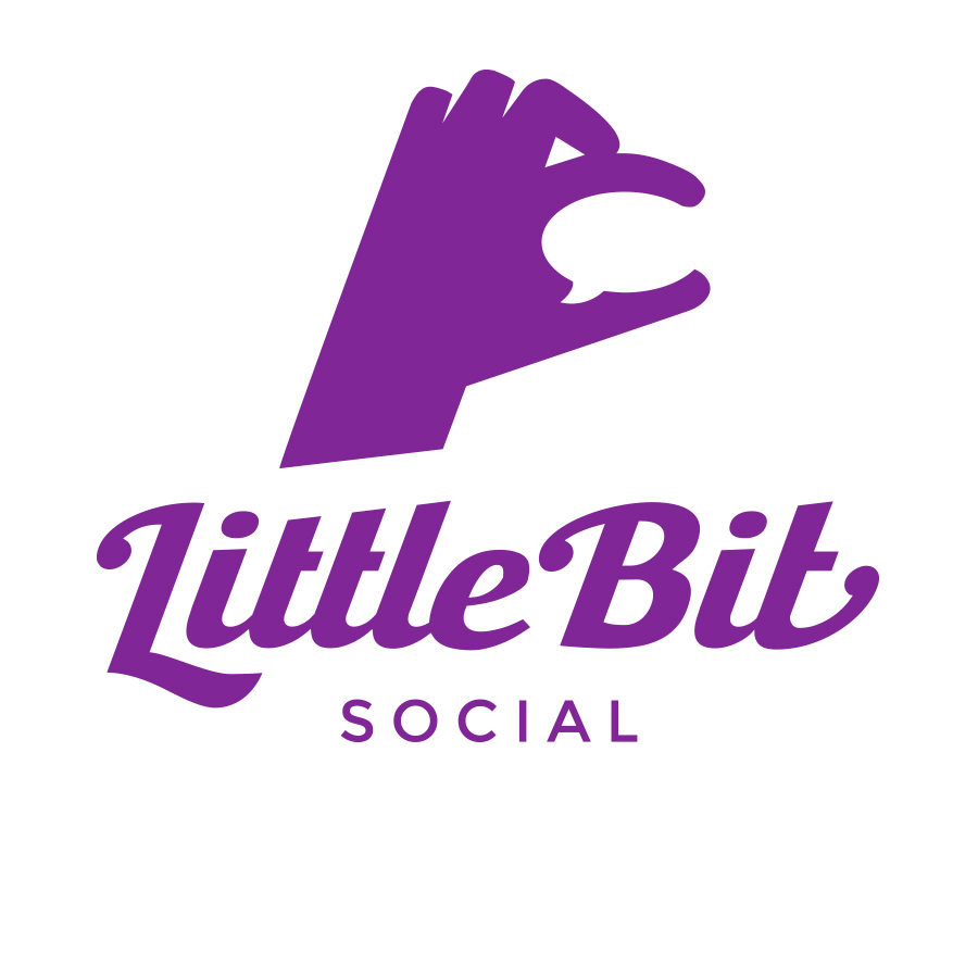 Little Bit Social logo design by logo designer Isa & Company Inc for your inspiration and for the worlds largest logo competition
