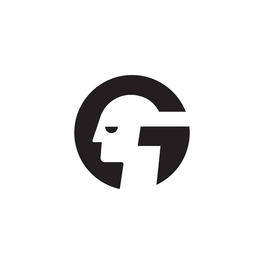 Letter G face / head logo design by logo designer Aditya Chhatrala for your inspiration and for the worlds largest logo competition