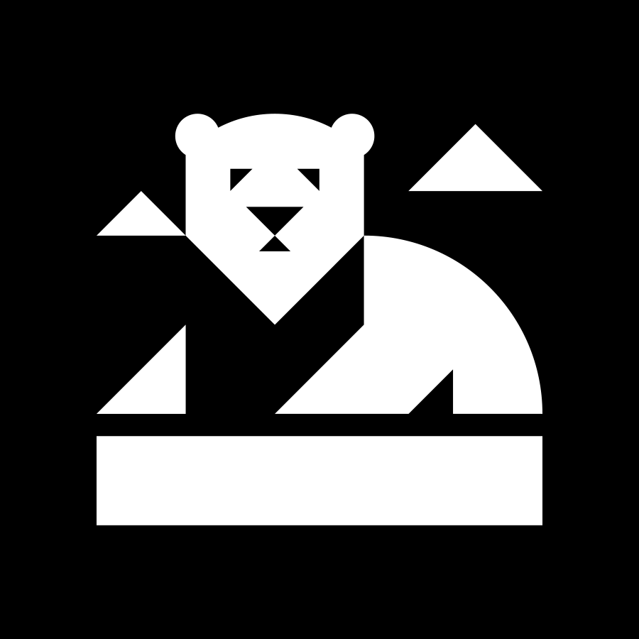 Polar bear logo design by logo designer Pavel Prochazka for your inspiration and for the worlds largest logo competition
