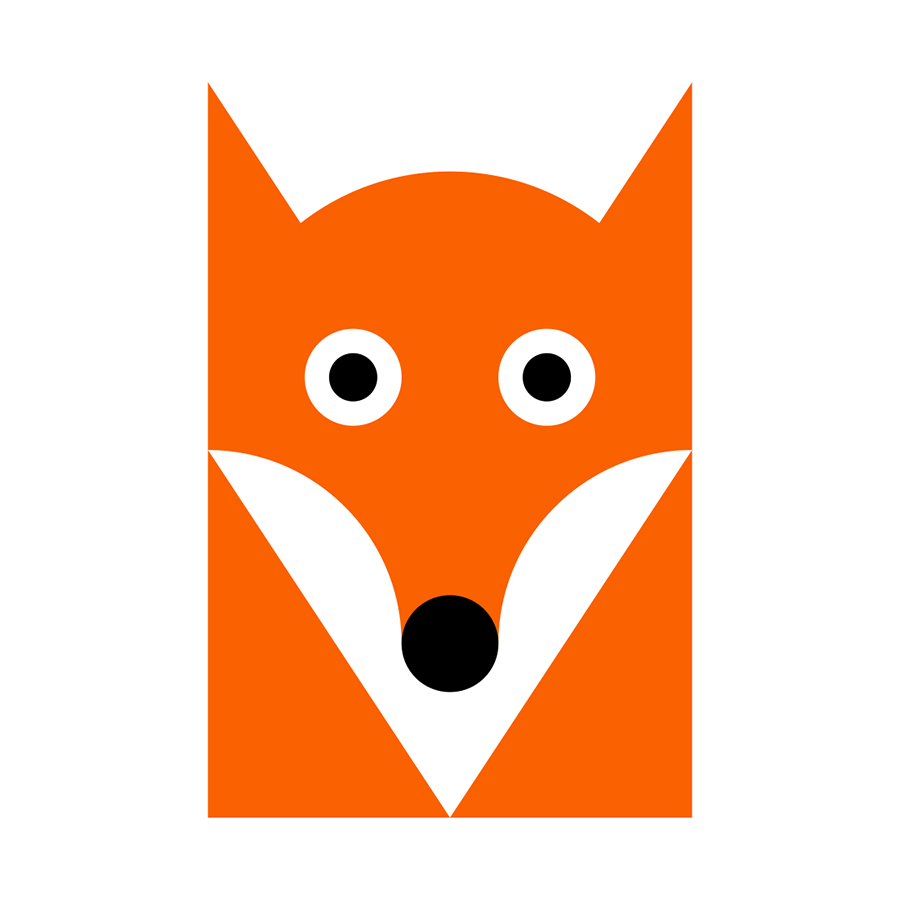 Fox logo design by logo designer Pavel Prochazka for your inspiration and for the worlds largest logo competition