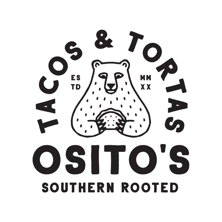 Osito's Tacos & Tortas Logo logo design by logo designer JKY.Design for your inspiration and for the worlds largest logo competition
