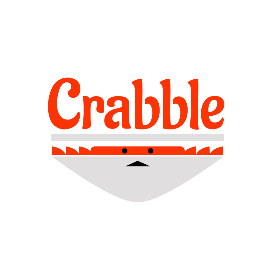 Crabble Restaurant logo design by logo designer Brandon Joseph for your inspiration and for the worlds largest logo competition