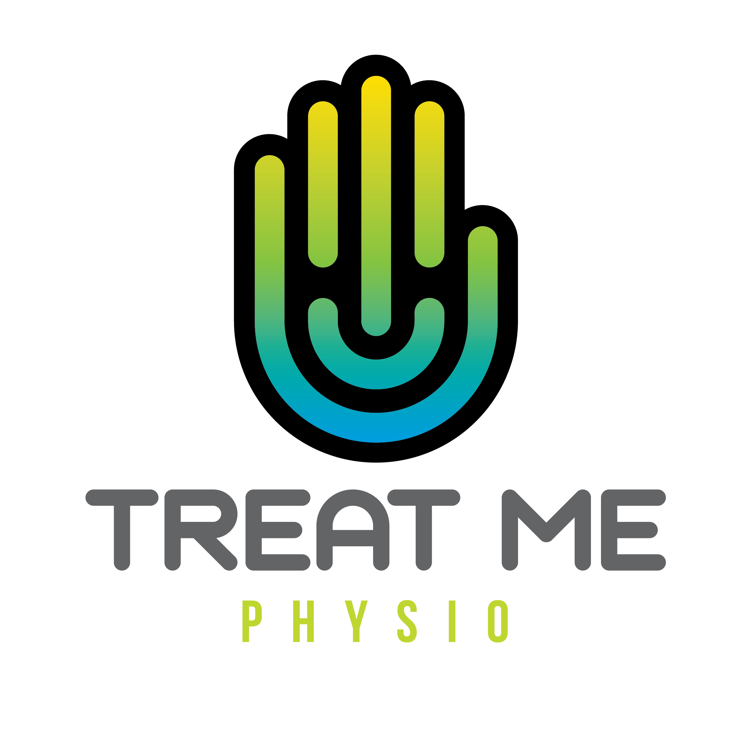 TreatMe Physio logo design by logo designer Yellow Pencil Brand Sharpening for your inspiration and for the worlds largest logo competition