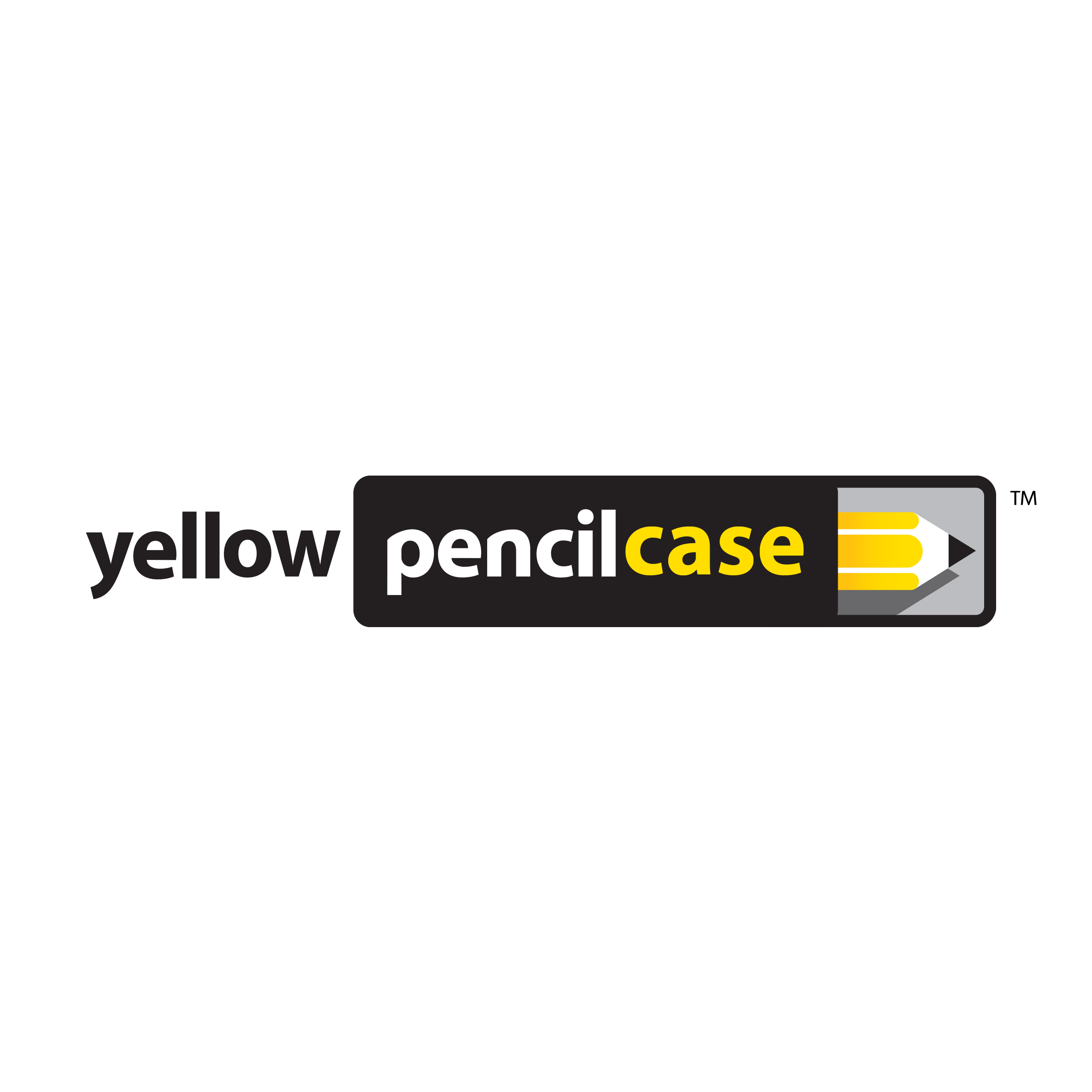 yellow Pencilcase logo design by logo designer Yellow Pencil Brand Sharpening for your inspiration and for the worlds largest logo competition