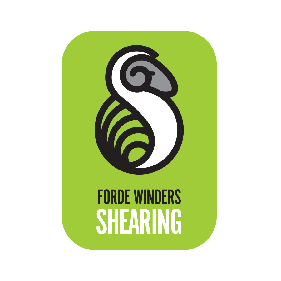 Forde Winders Shearing logo design by logo designer Yellow Pencil Brand Sharpening for your inspiration and for the worlds largest logo competition