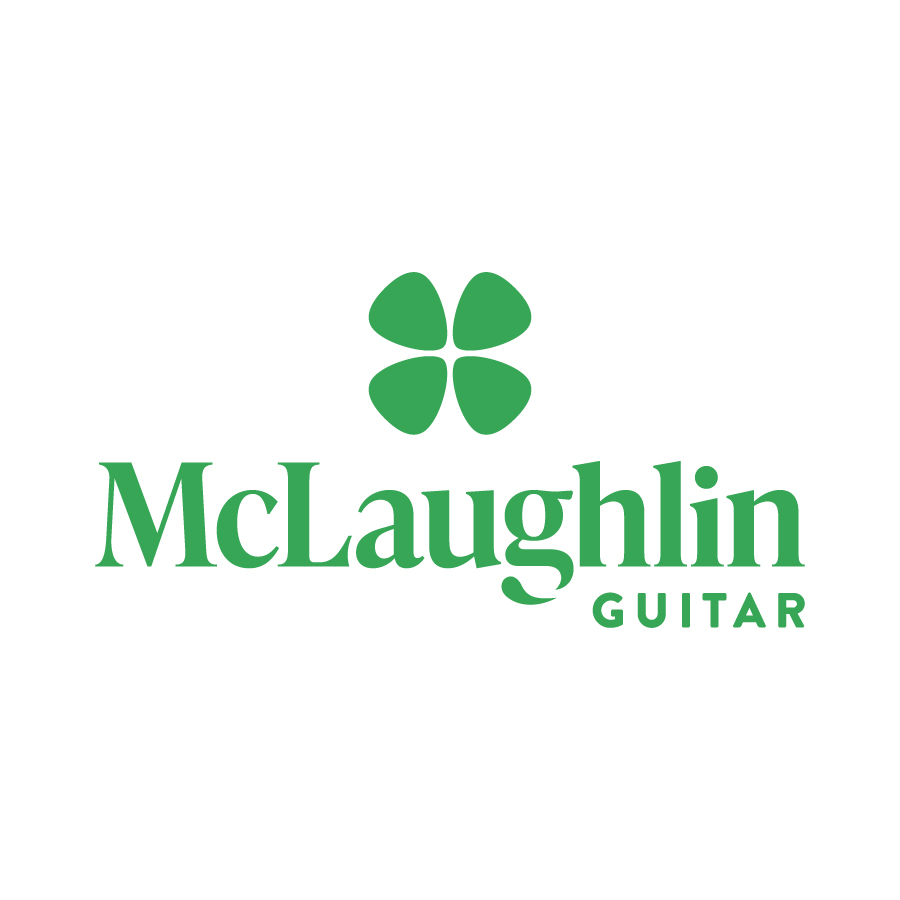 McLaughlin Guitars logo design by logo designer Cameron Maher for your inspiration and for the worlds largest logo competition