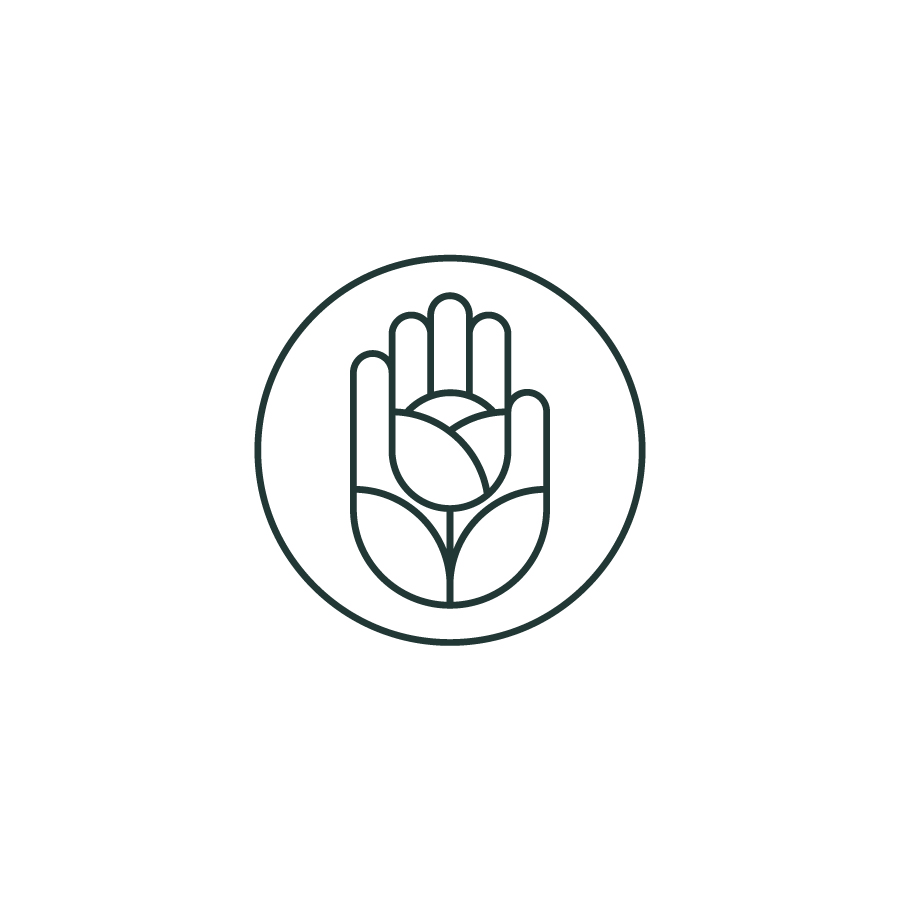 FlowerHand logo design by logo designer Francesco Bonetti for your inspiration and for the worlds largest logo competition