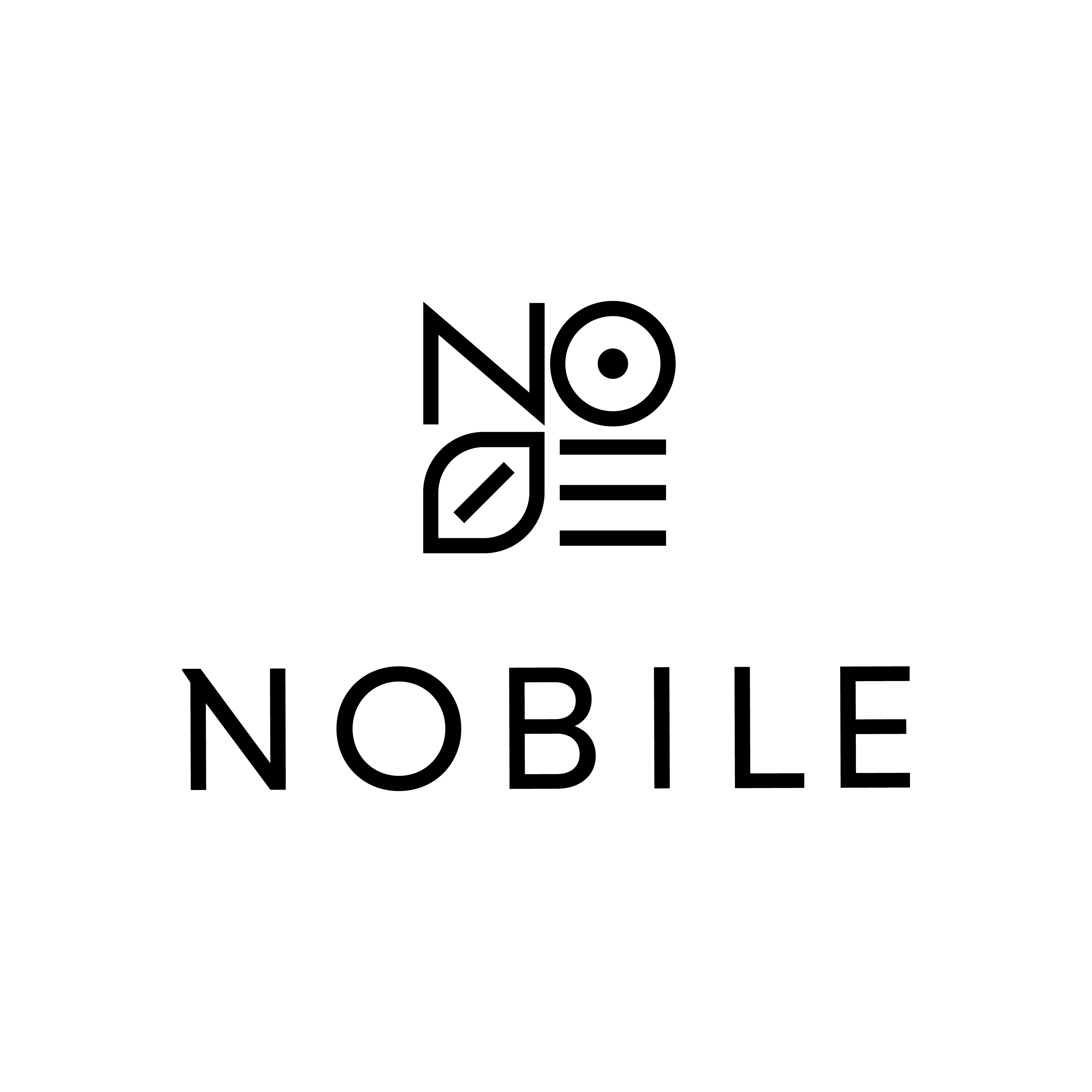 Nobile logo design by logo designer Francesco Bonetti for your inspiration and for the worlds largest logo competition