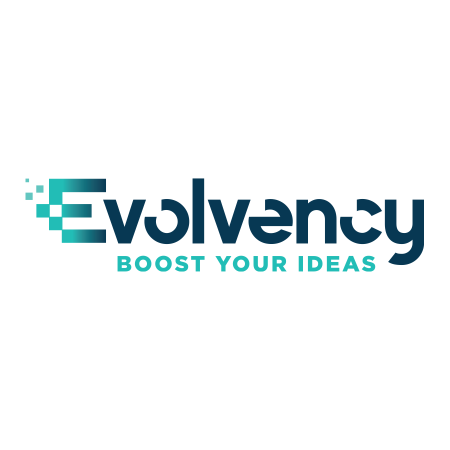 Evolvency logo design by logo designer Davide Pagliardini for your inspiration and for the worlds largest logo competition