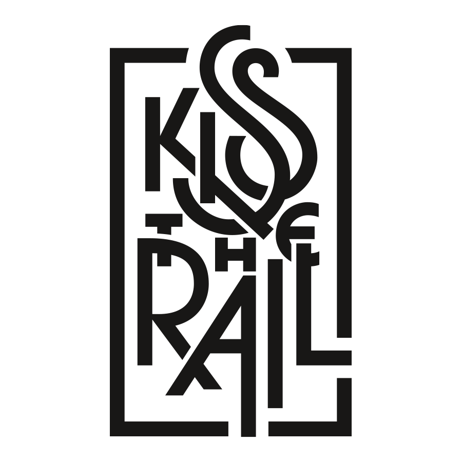 Kiss The Rail logo design by logo designer Davide Pagliardini for your inspiration and for the worlds largest logo competition