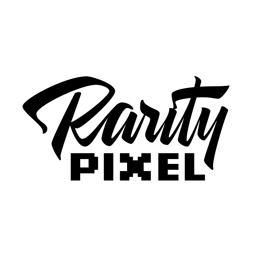 Rarity Pixel logo design by logo designer Davide Pagliardini for your inspiration and for the worlds largest logo competition