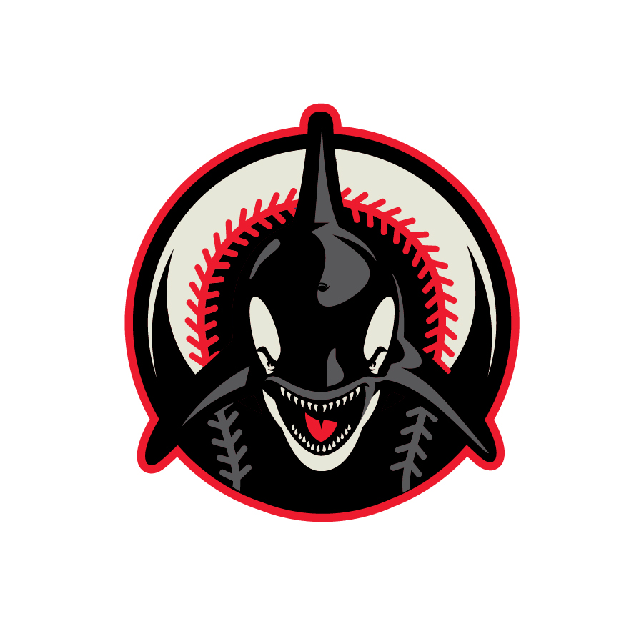 Killer Whales Baseball logo design by logo designer Jet Chip Wasp for your inspiration and for the worlds largest logo competition