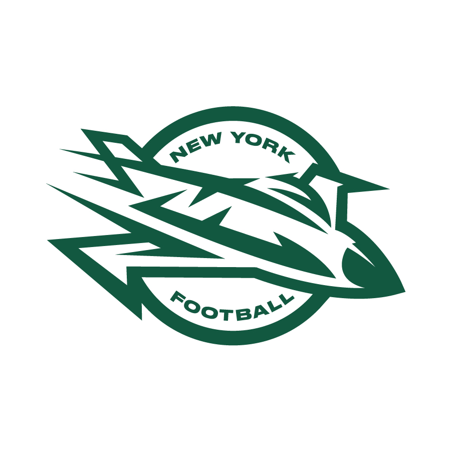 New York Jets logo design by logo designer Jason Jokhai for your inspiration and for the worlds largest logo competition