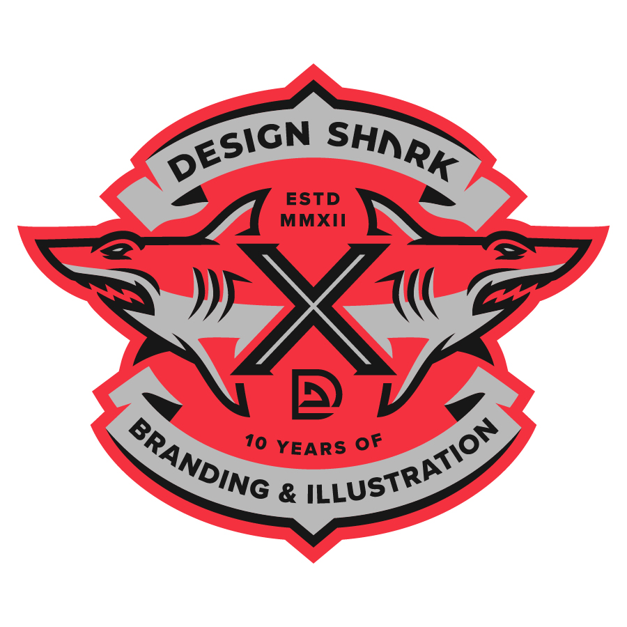 10 Year Anniversary Studio Badge logo design by logo designer Design Shark for your inspiration and for the worlds largest logo competition