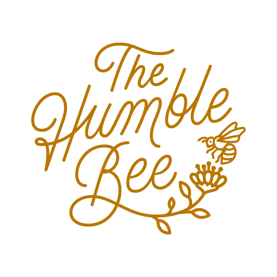 The Humble Bee logo design by logo designer Santi Jaramillo for your inspiration and for the worlds largest logo competition
