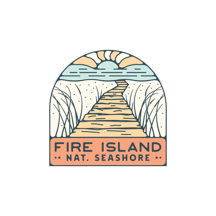 Fire Island National Seashore logo design by logo designer Sgroi Design for your inspiration and for the worlds largest logo competition
