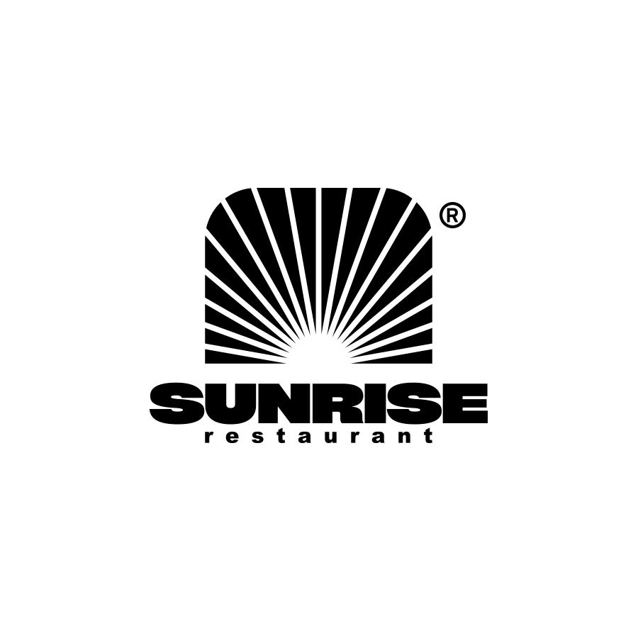 Sunrise restaurants logo design by logo designer kledart for your inspiration and for the worlds largest logo competition