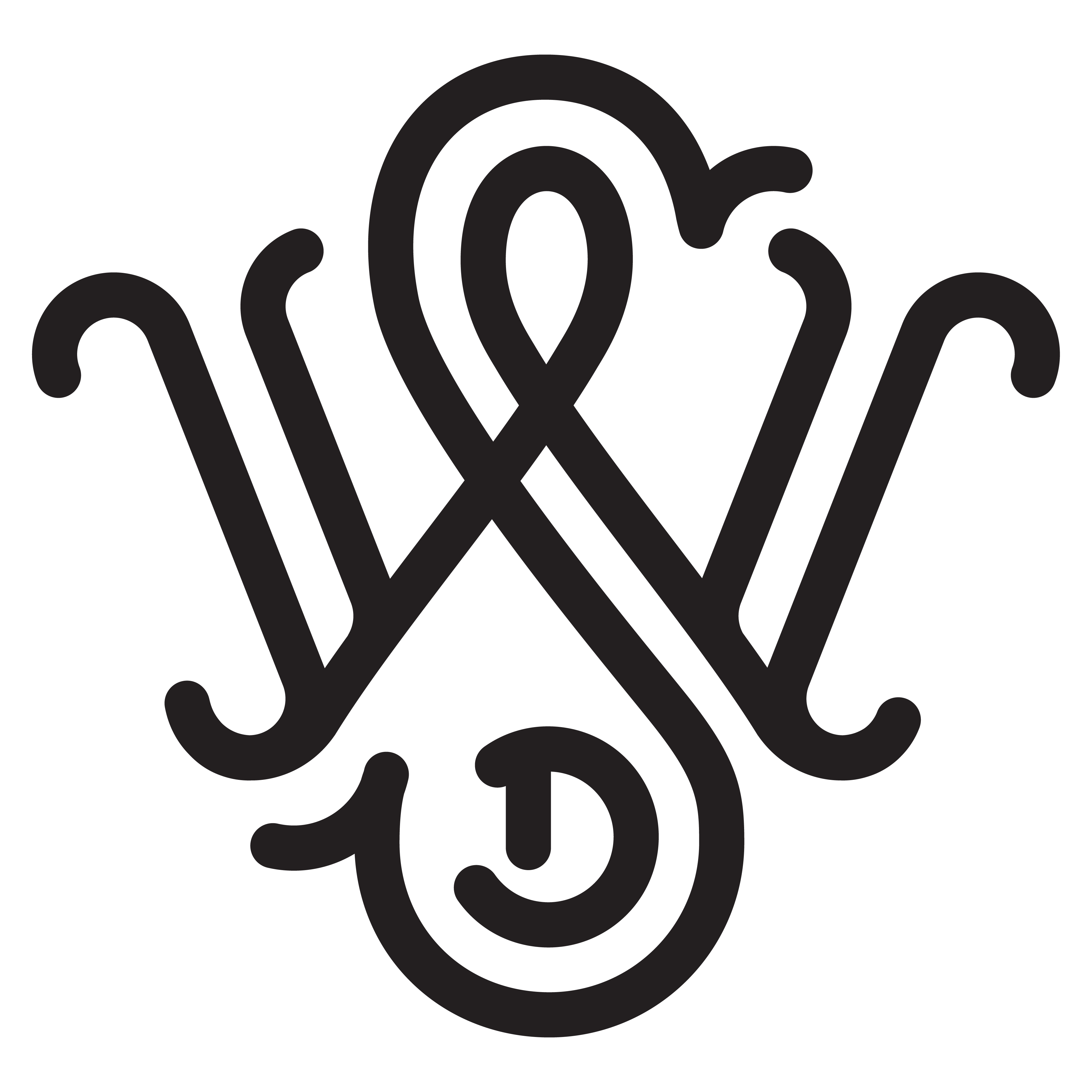 WSD Monogram logo design by logo designer Zendoke for your inspiration and for the worlds largest logo competition